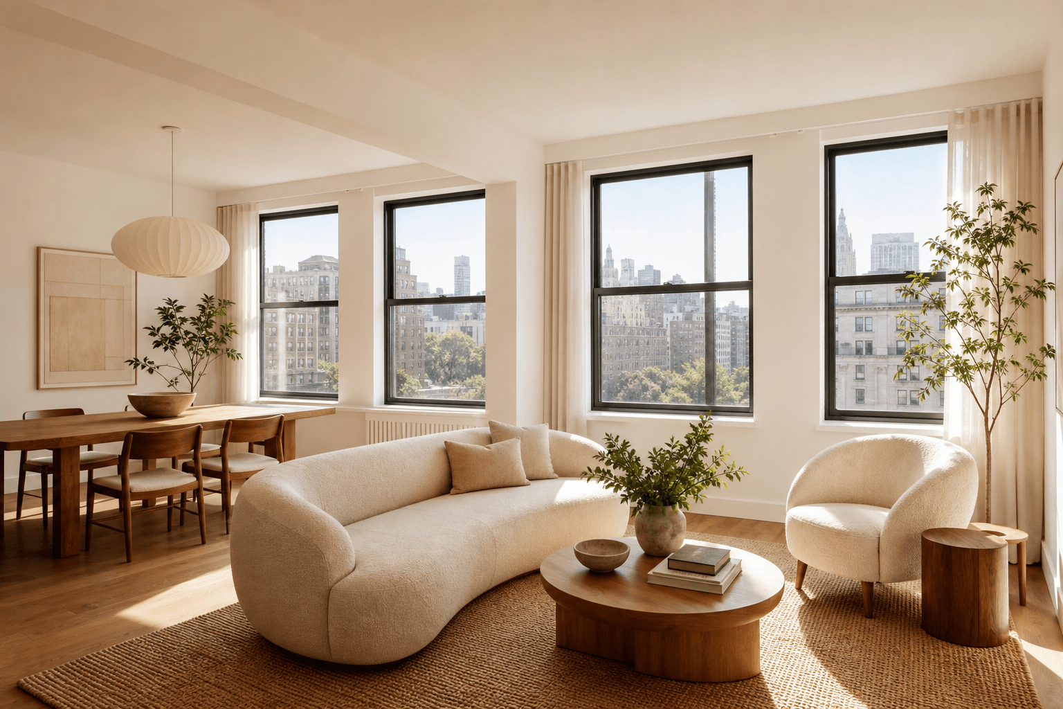 Penthouse above the park